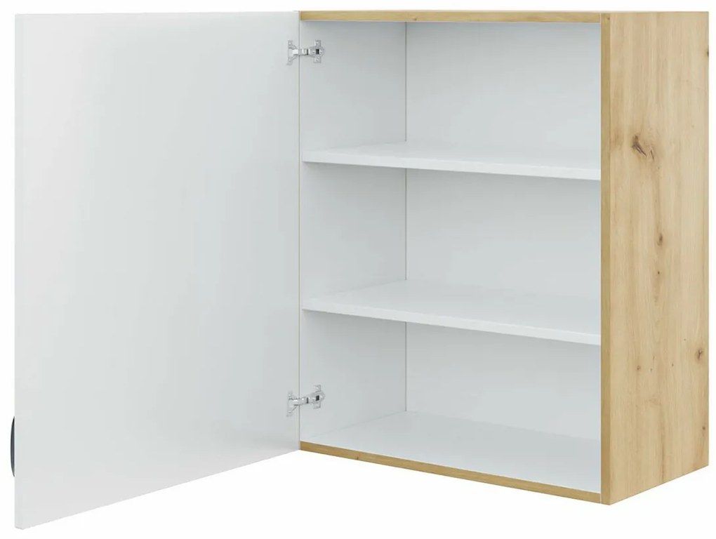 Σετ κουζίνας Retro 100, 203cm, Γωνιακό, Ινοσανίδες μέσης πυκνότητας, Πλαστικοποιημένη μοριοσανίδα | Epipla1.gr
