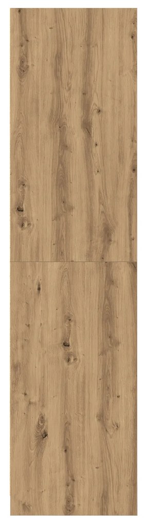 vidaXL Ντουλάπι artisan δρυς 50 x 50 x 200 εκ. Επεξεργασμένο ξύλο