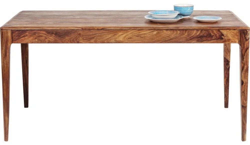 Τραπέζι Brooklyn Nature Ξύλο Καφέ 160x80x76εκ - Καφέ