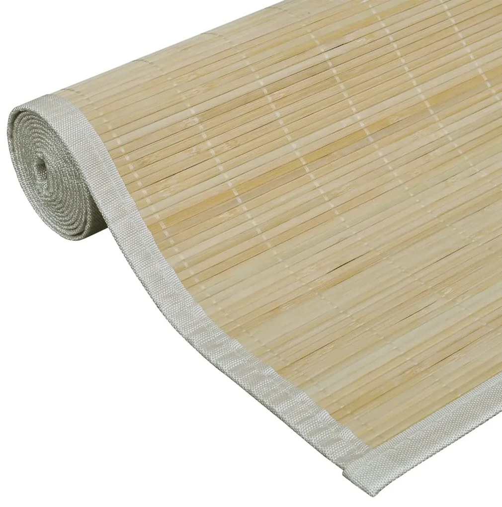 vidaXL Χαλί Φυσικό Χρώμα 100 x 160 εκ. από Μπαμπού