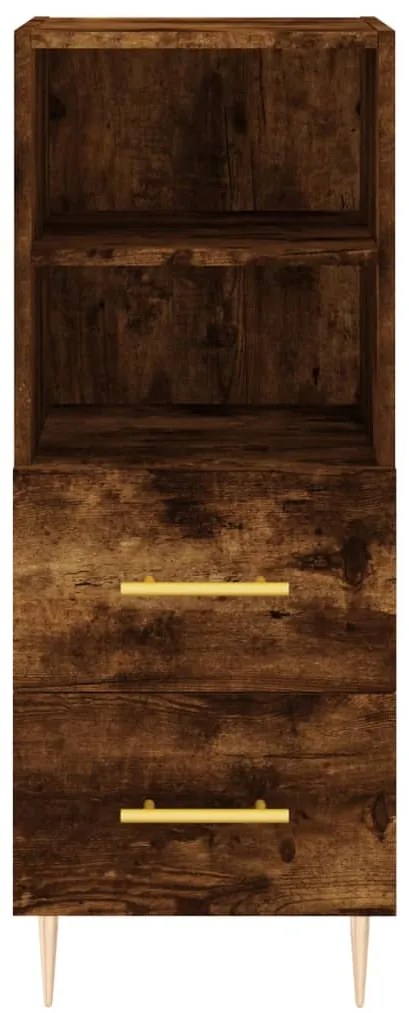 vidaXL Ντουλάπι Καπνιστή Δρυς 34,5 x 34 x 90 εκ. Επεξεργασμένο Ξύλο