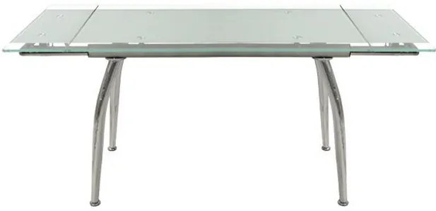 Σετ τραπεζαρίας C10011.01 5τμχ με Τραπέζι LOCA 120x80x75εκ. & Καρέκλες KIM Λευκές