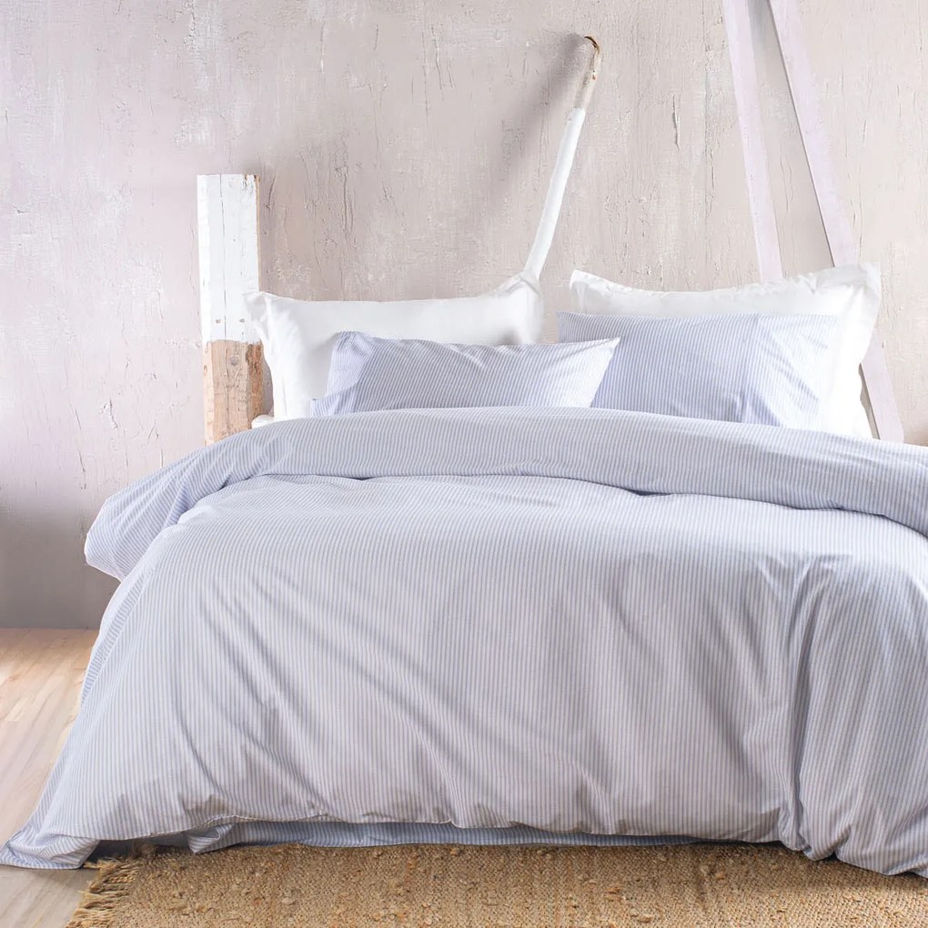 Σεντόνια King Size (Σετ) Rythmos Symbol Motiv L.Blue