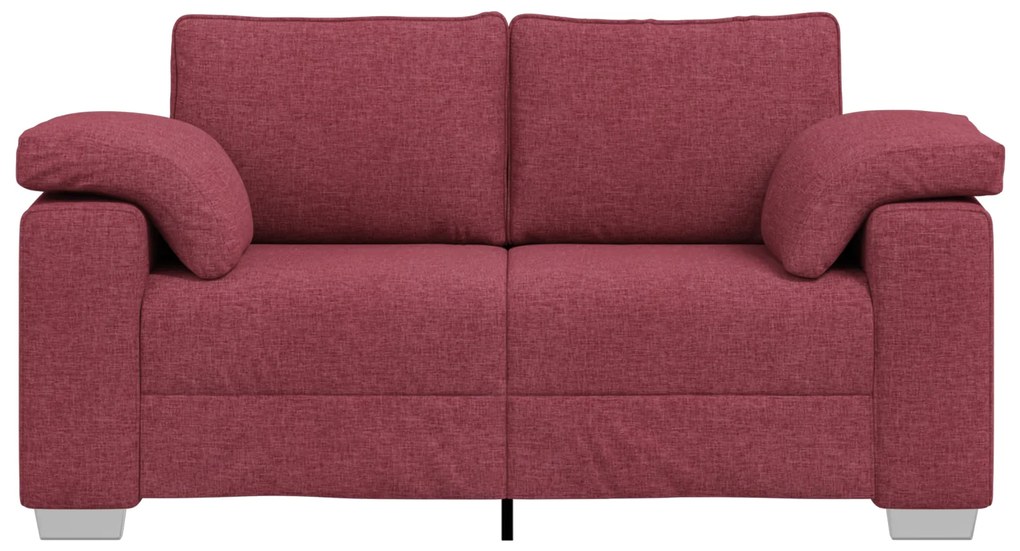 vidaXL Καναπές Αγκαλιάς σε Χρώμα Κρασιού - 120 cm Ύφασμα
