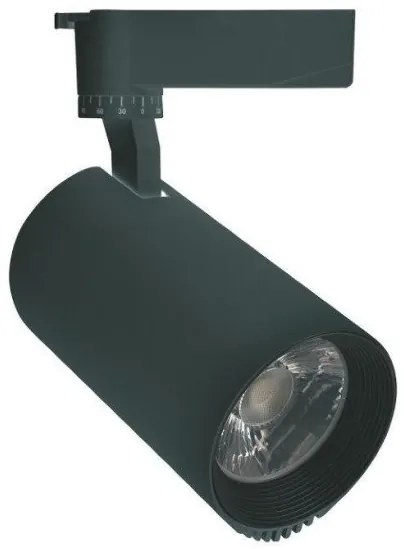Σποτ Ράγας 2-line 30W Cob Round Space Lights-2123011-Μαύρο 2123011