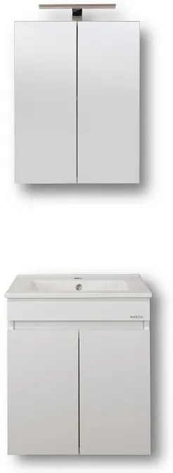 ΣΕΤ ΠΑΓΚΟΥ OMEGA TOP 60cm χρ.WHITE/GREY S3BOMT060GLG S3BOMT060GLG