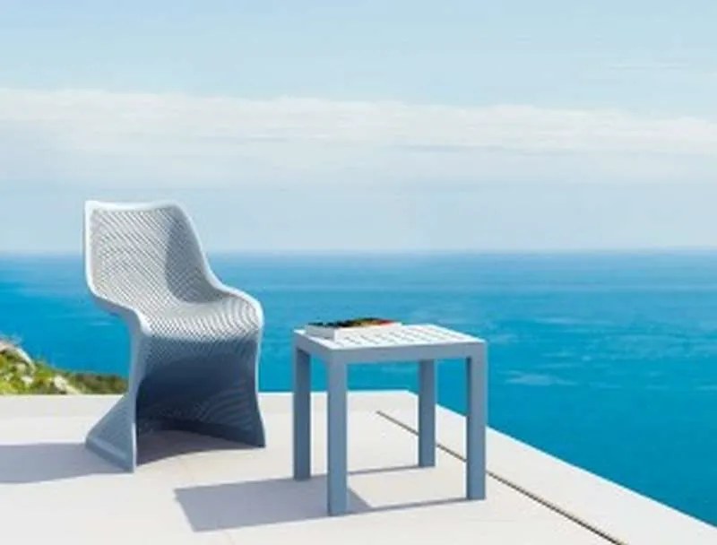 Τραπεζάκι πολυπροπυλένιου Ocean 45X45 Γκρί