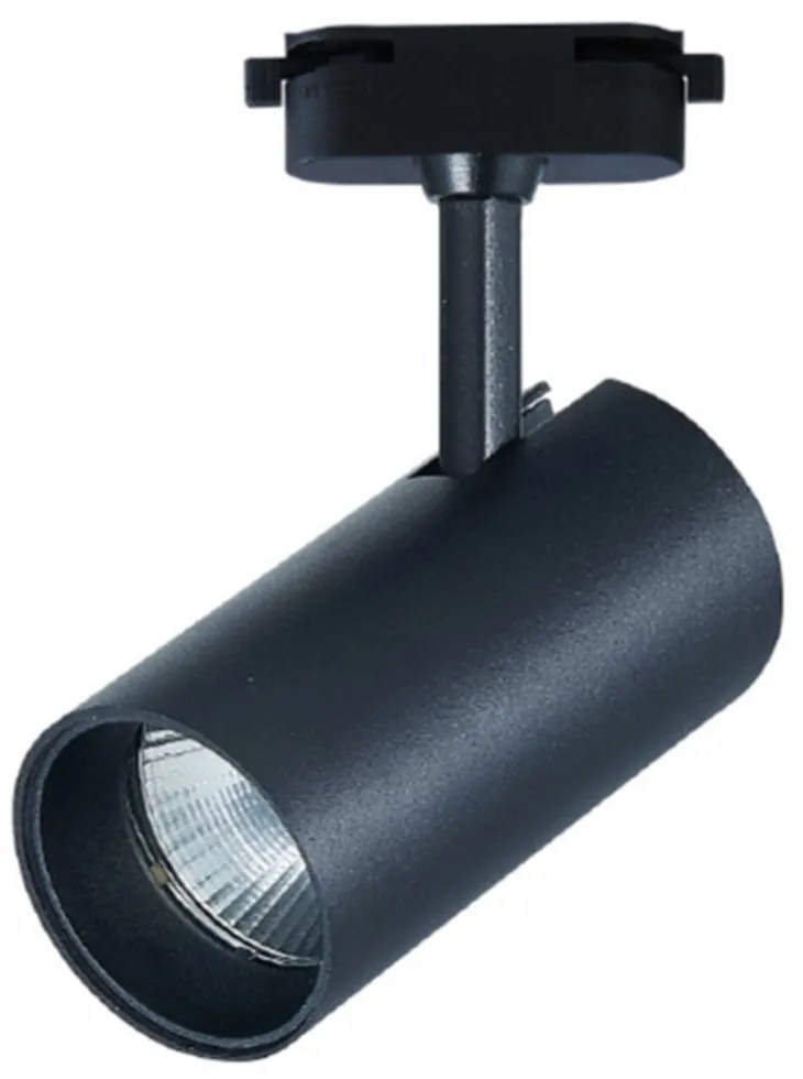 Σποτ Μονοφασικής Ράγας T1-05600 7x13cm Led 2550Lm 30W Black Inlight