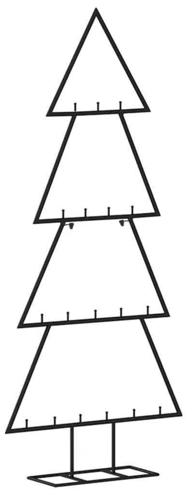 vidaXL Χριστουγεννιάτικο Δέντρο Διακοσμητικό Μαύρο 90 εκ.
