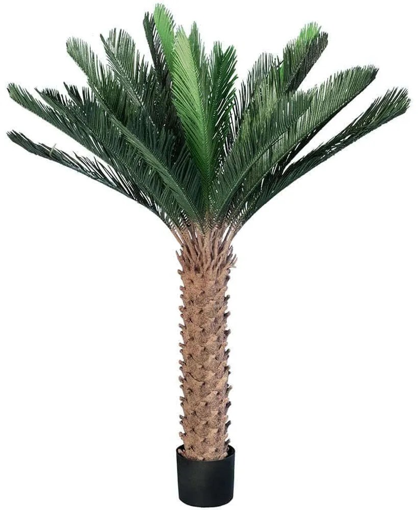 Τεχνητό Δέντρο Cycads 20023 Φ120x140cm Brown-Green GloboStar Πολυαιθυλένιο