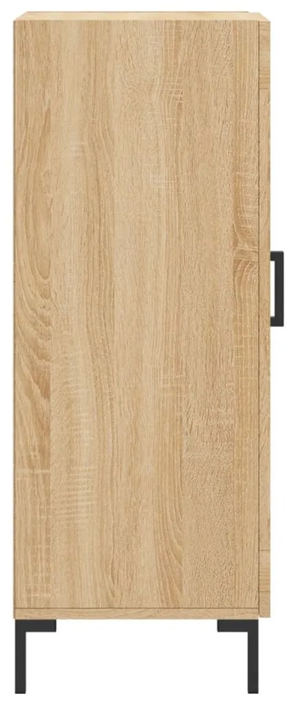 vidaXL Ντουλάπι Sonoma Δρυς 34,5x34x90 εκ. από Επεξεργασμένο Ξύλο