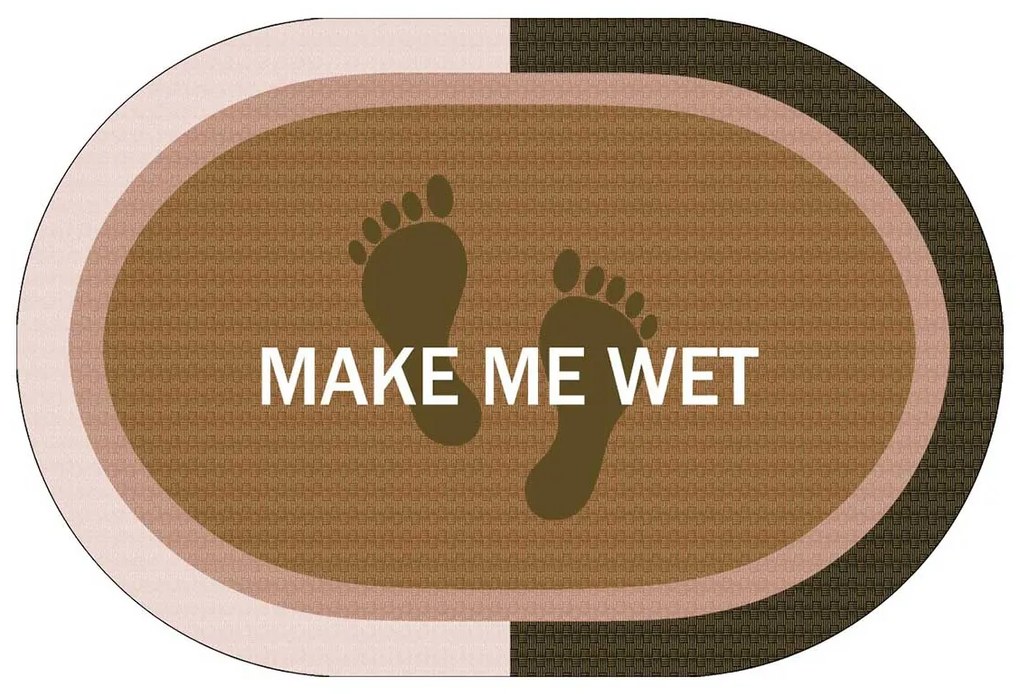 Υπεραπορροφητικό Πατάκι Μπάνιου (50x70) Dimcol Make Me Wet Beige