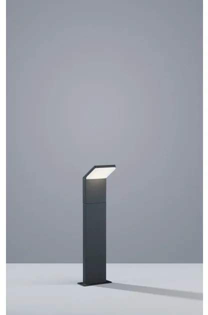 Επιδαπέδιο Φωτιστικό Κολονάκι LED 8W Ανθρακί IP54 Pearl 521160142 Trio Lighting-521160142-Ανθρακί 521160142