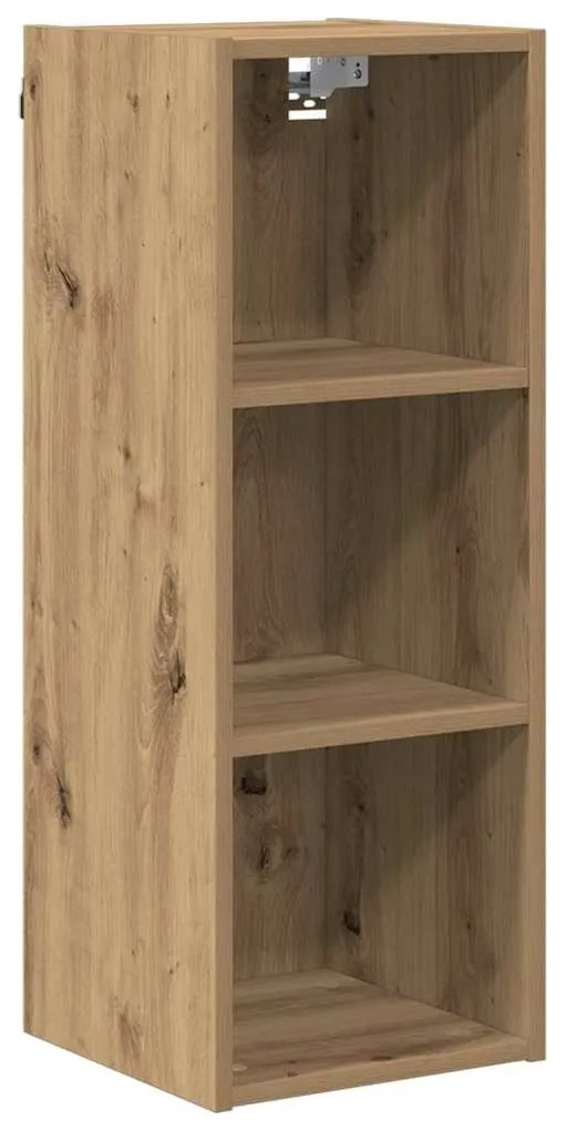 vidaXL Κρεμαστό ντουλάπι Riga Artisan Oak 30 x 29,5 x 80 εκ.