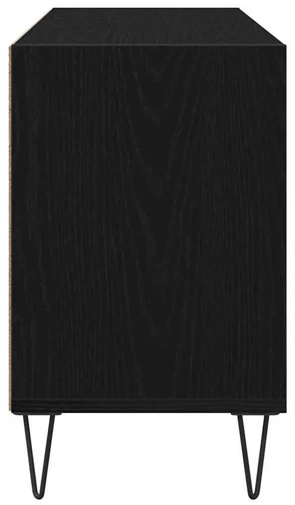 vidaXL Ντουλάπι TV Μαύρη Οξυά 103,5 x 30 x 50 εκ Επεξεργασμένο ξύλο