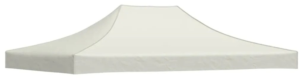 vidaXL Κάλυμμα Τέντας Εκδηλώσεων Κρεμ 4,5 x 3 μ. 270 γρ/μ²