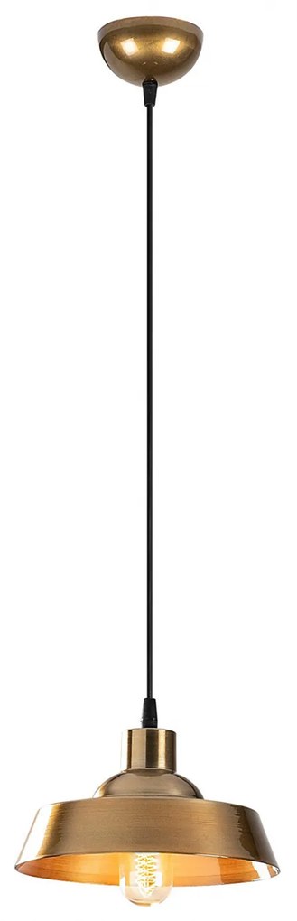 ΦΩΤΙΣΤΙΚΟ ΟΡΟΦΗΣ ΜΕΤΑΛΛΙΚΟ ΚΡΕΜΑΣΤΟ ΧΡΥΣΟ FB97226.02 Φ22x107 εκ. 5108632