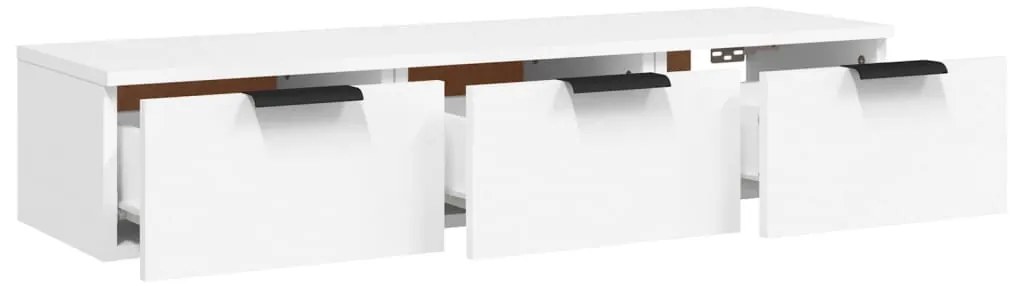 vidaXL Ντουλάπι Τοίχου Λευκό 102 x 30 x 20 εκ. από Επεξεργασμένο Ξύλο