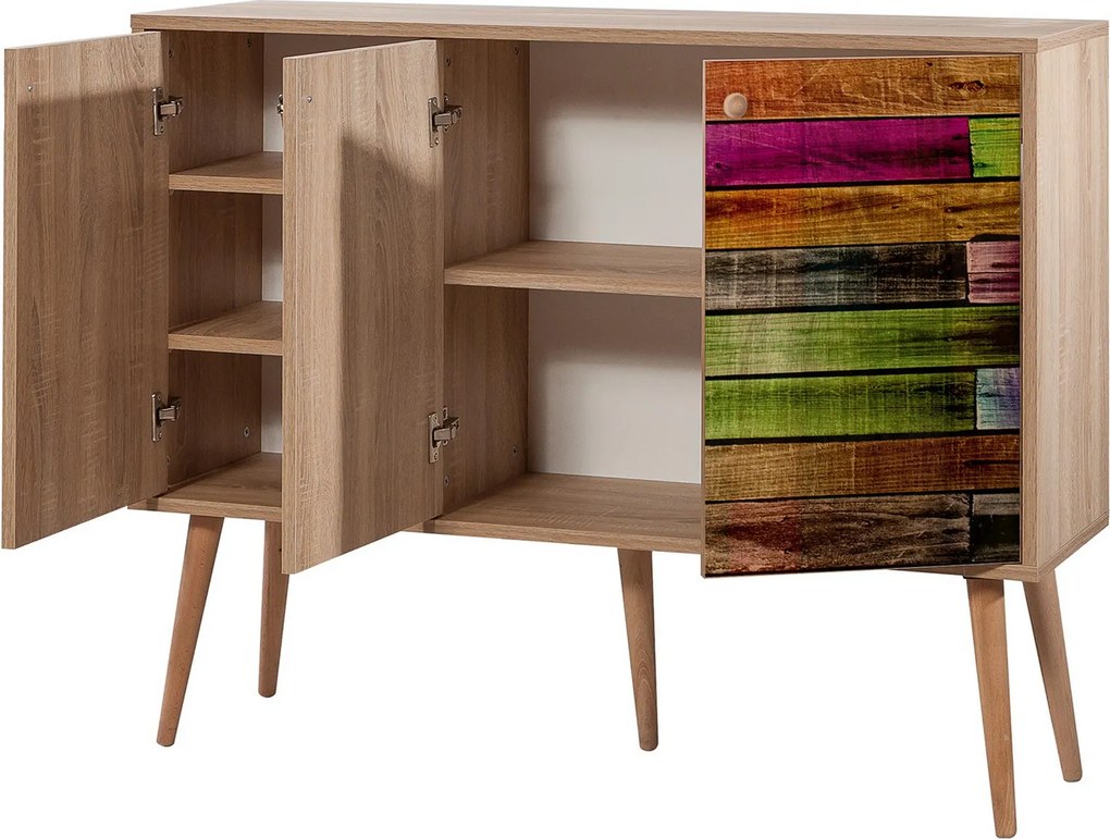 Console Mega - 726 Sonoma Oak