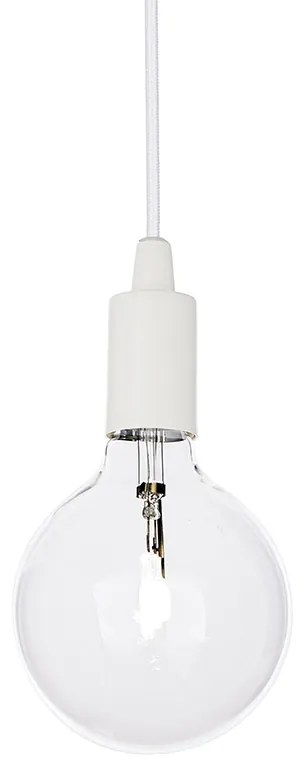 Φωτιστικό Κρεμαστό Ideal Lux Edison 113302 Λευκό