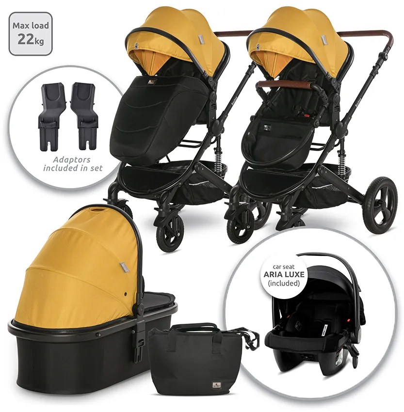 LORELLI ΠΟΛΥΚΑΡΟΤΣΙ ΜΕ ΚΑΘΙΣΜΑ ΑΥΤΟΚΙΝΗΤΟΥ ΚΑΙ ΚΑΛΑΘΟΥΝΑ BOSTON LEMON CURRY 10021832338A-3