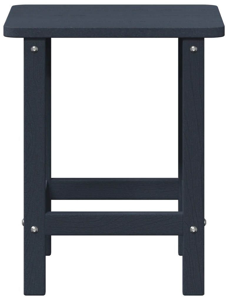 vidaXL Τραπέζι Adirondack Ναυτικό Μπλε 38x38x46 εκ. HDPE