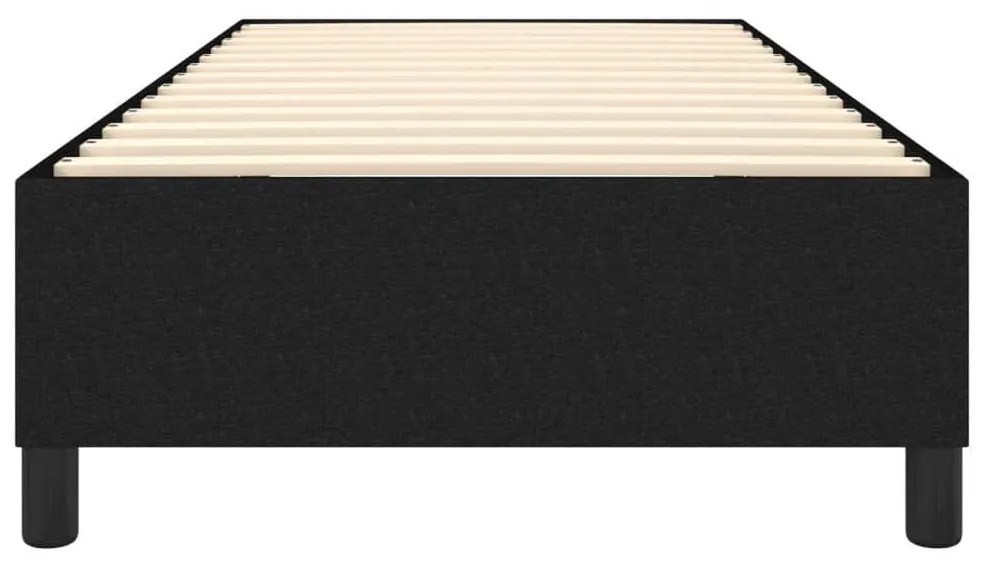 Πλαίσιο Κρεβατιού Boxspring Μαύρο 80 x 200 εκ. Υφασμάτινο - Μαύρο