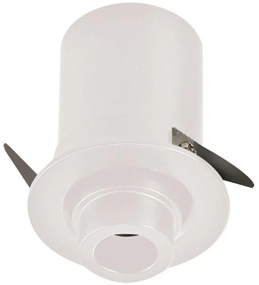 Σποτ Χωνευτό VK/04265/W/W Φ5,2x7cm Led 155Lm 3W 3000K White VKLed Στρόγγυλο