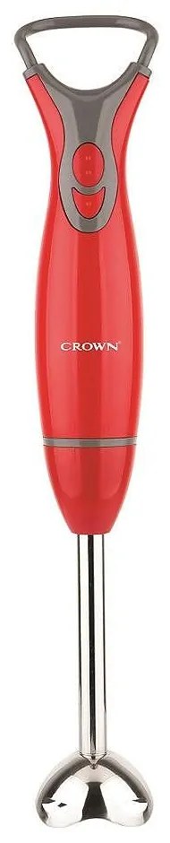 Crown GR-2510 Ραβδομπλέντερ με Ανοξείδωτη Ράβδο 400W Κόκκινο