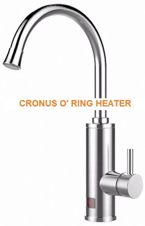 Ταχυθερμαντήρας βρύση CRONUS O’ RING ΚΑ8 SS – Inox, Ανοξείδωτο