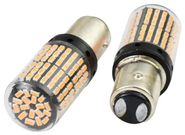 Λαμπτήρες LED διπολικοί S25 - R-DS25G-01AU - 2τεμ