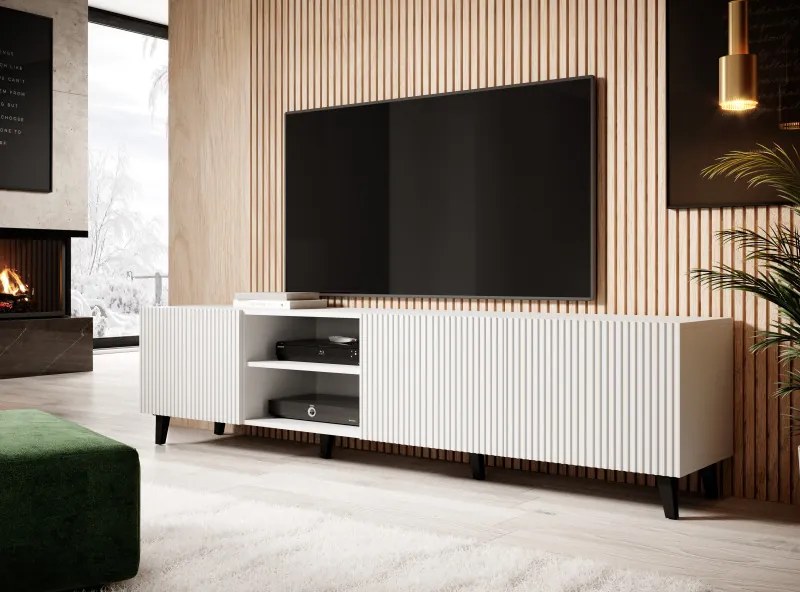 PAFOS TV stand 200/4D DIOMMI CAMA-PAFOS-RTV-200-BI/BI