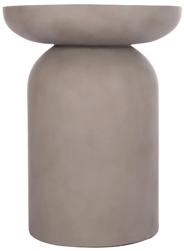ΒΟΗΘΗΤΙΚΟ ΤΡΑΠΕΖΙ ANNA HM18160.03 FIBER CEMENT ΣΕ ΓΚΡΙ--Φ60x76Υεκ.