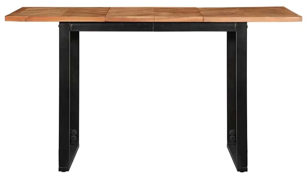 vidaXL Τραπεζαρία 140 x 70 x 75 εκ. από Μασίφ Ξύλο Ακακίας