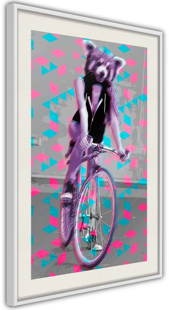 Αφίσα - Extraordinary Cyclist - 20x30 - Χρυσό - Με πασπαρτού