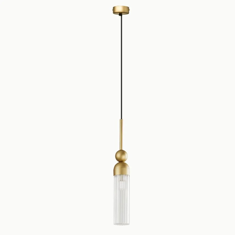 Φωτιστικό Οροφής Κρεμαστό 01480.04.4 G9 LED 5x35cm Gold Luma