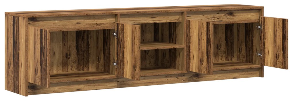 vidaXL Ντουλάπι TV Καφέ 180 x 34 x 50 εκ Επεξεργασμένο ξύλο