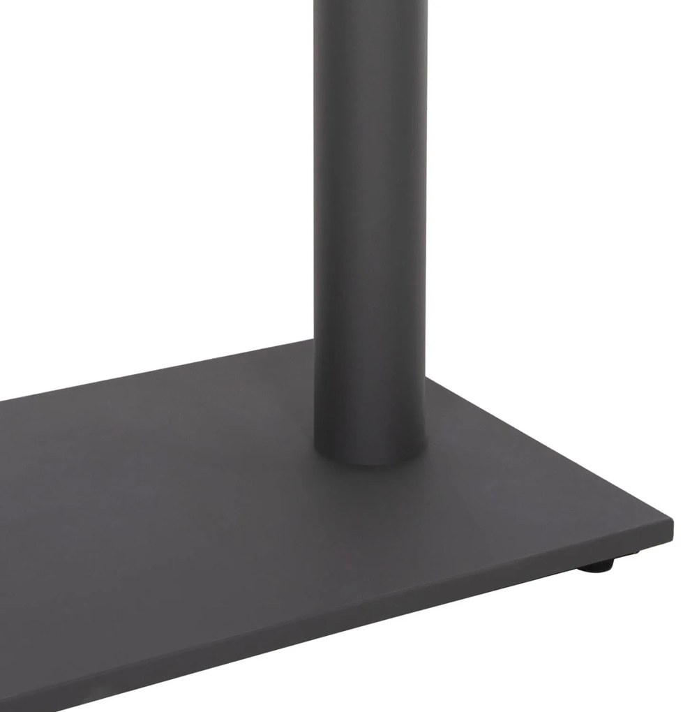 Βάση Τραπεζιού Μπαρ C480.20 με Δύο πόδια - μεταλλική Γκρί 80x40x108Υ εκ. 80x40x108 εκ.