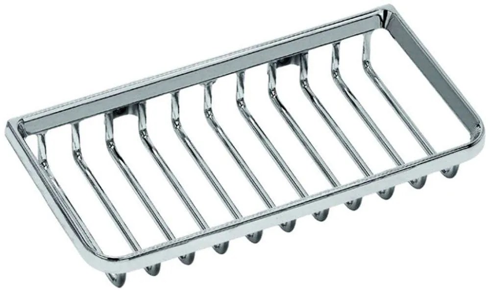 Σπογγοθήκη Hotelia 03-8010 Σχέτη 22x10,5x3cm Chrome Gloria Brass