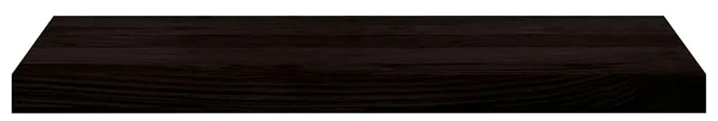 vidaXL Πέλματα Σκάλας 2 τεμάχια Σκούρο καφέ 70x30x2 cm μασίφ ξύλο δρυς