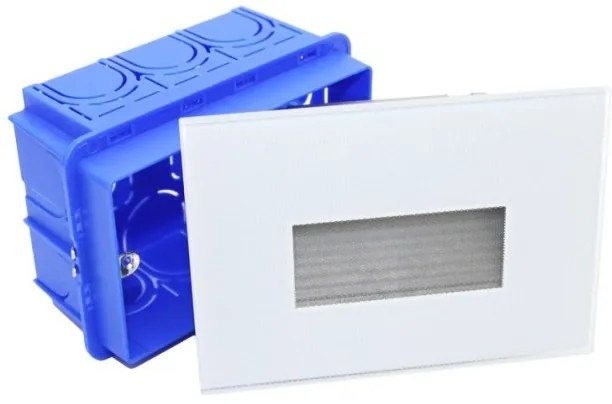 Φωτιστικό Σώμα Ορθογώνιο Χωνευτό LED IP66 4W CCT Lumen-3-91050-Λευκό 3-91050