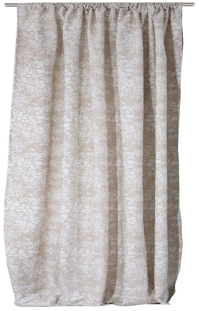 Κουρτίνα Russell Με Τρέσα 1 Beige Anna Riska 280x270 100% Cotton