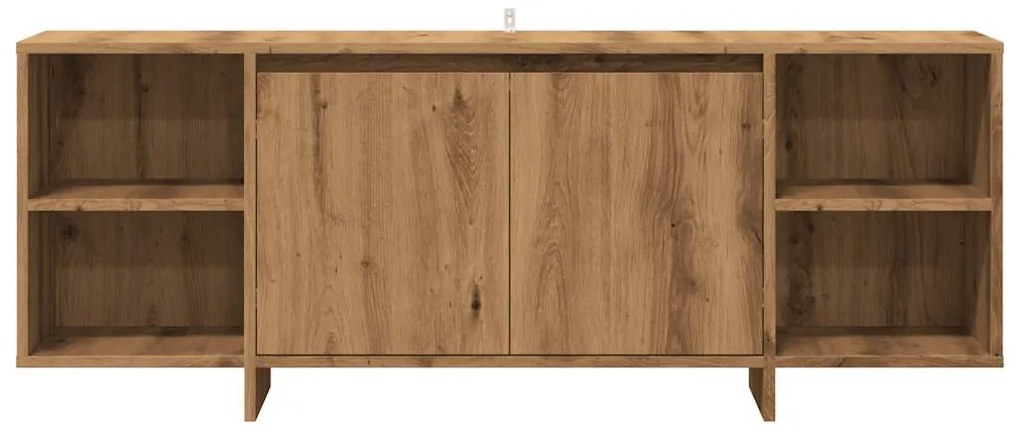 vidaXL Έπιπλο Τηλεόρασης Αρτισιανή Δρυς 130x35x50 εκ από Επεξεργ. Ξύλο