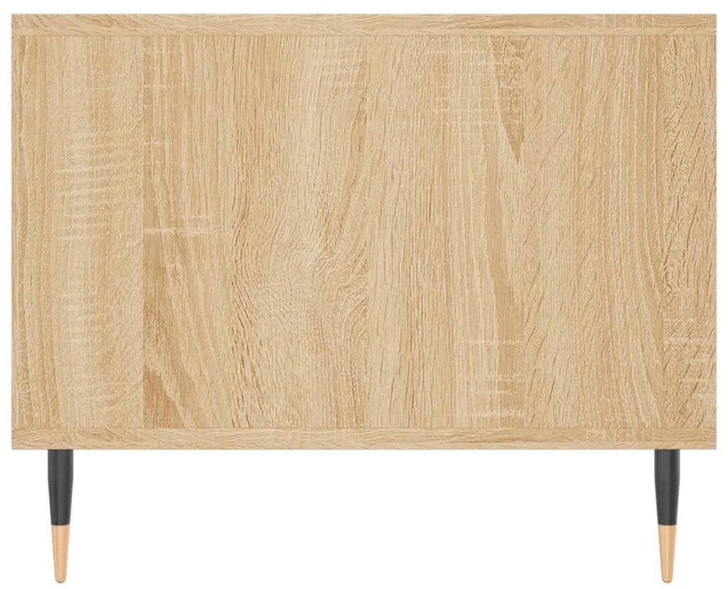vidaXL Τραπεζάκι Σαλονιού Sonoma Δρυς 102x50x40 εκ. από Επεξεργ. Ξύλο