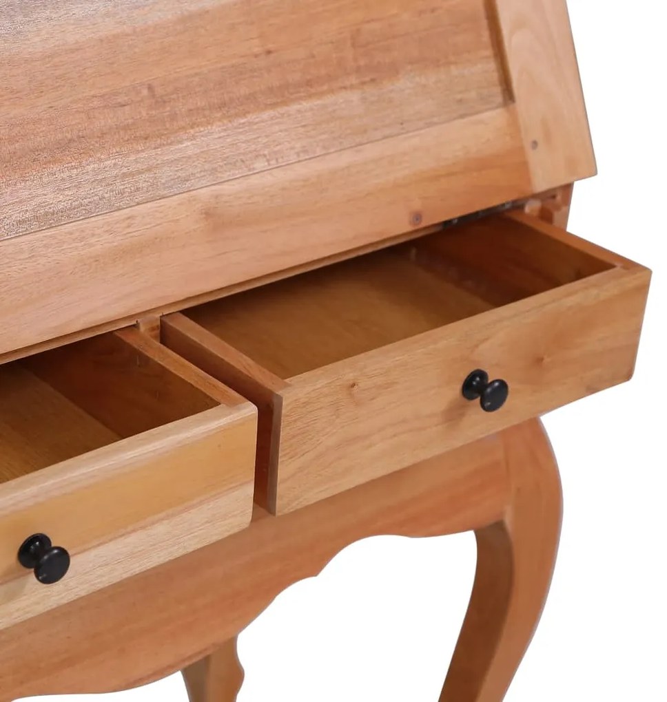 vidaXL Σεκρετέρ 78 x 42 x 103 εκ. από Μασίφ Μαόνι