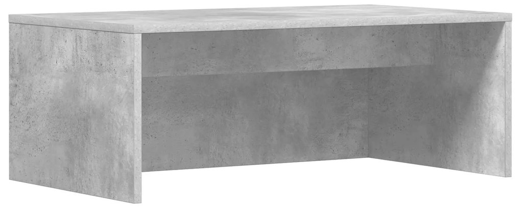 vidaXL Επιτοίχιο γραφείο Επιτοίχιο Σκυρόδεμα Γκρι 80 x 45 x 30 εκ