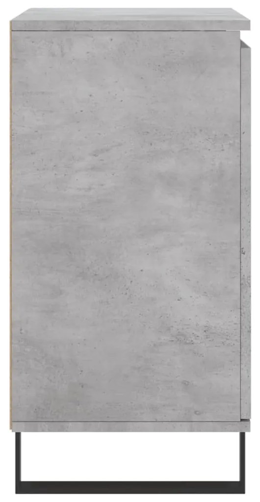 vidaXL Ντουλάπι Γκρι Σκυροδέματος 60x35x70 εκ. Επεξεργασμένο Ξύλο