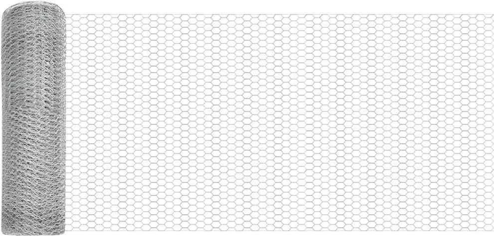 vidaXL Στύλος Περιφράξεων Ασημί