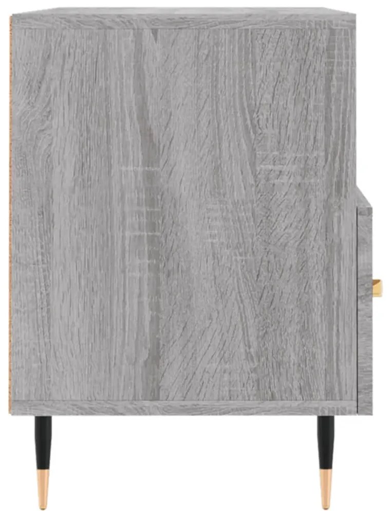 vidaXL Έπιπλο Τηλεόρασης Γκρι Sonoma 80x36x50 εκ. από Επεξεργ. Ξύλο