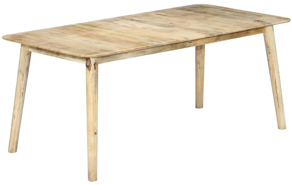 vidaXL Τραπεζαρία 180 x 90 x 76 εκ. από Μασίφ Ξύλο Μάνγκο